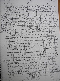 Carta de Población - 1462